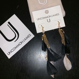 Black Swan earrings.